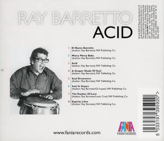 Ray Barretto : Acid (CD, Album, RE)