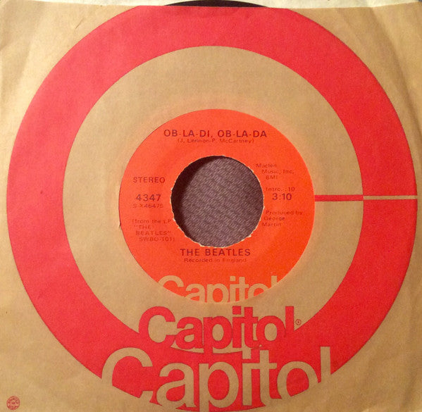The Beatles : Ob-La-Di, Ob-La-Da (7", Single)