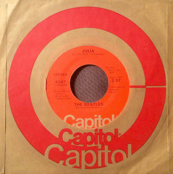 The Beatles : Ob-La-Di, Ob-La-Da (7", Single)