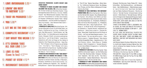 Gladys Knight And The Pips : All Our Love (CD, Album)