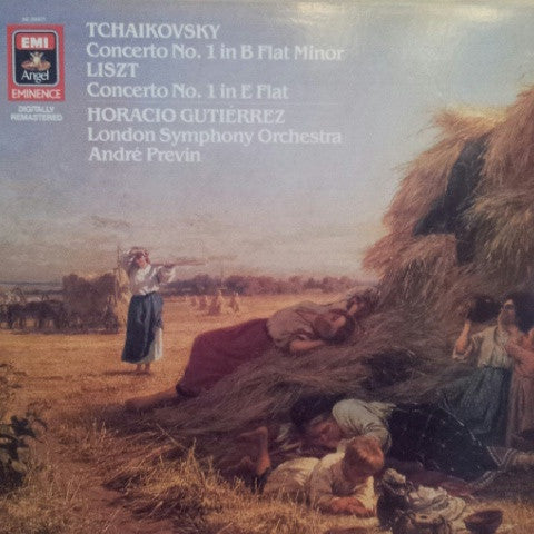 Pyotr Ilyich Tchaikovsky / Franz Liszt, Horacio Gutiérrez ∙ London Symphony Orchestra, André Previn : Piano Concerto No. 1 In B Flat Minor / Piano Concerto No. 1 In E Flat (LP, RM)