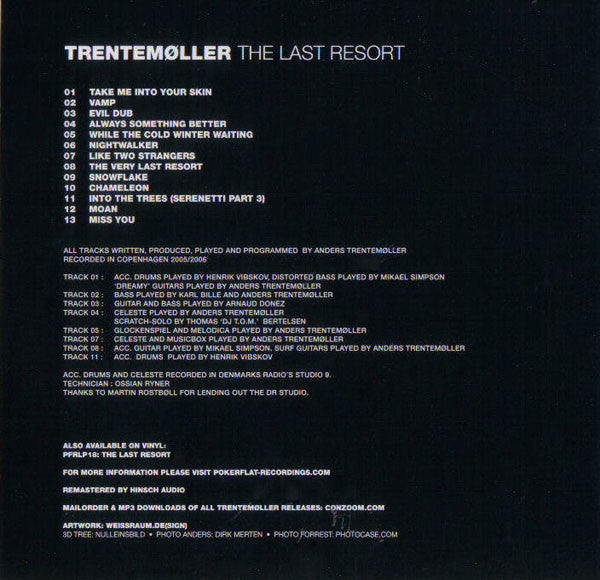Trentemøller : The Last Resort (CD, Album, P/Mixed, RM)