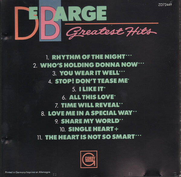 DeBarge : Greatest Hits (CD, Comp, RE)