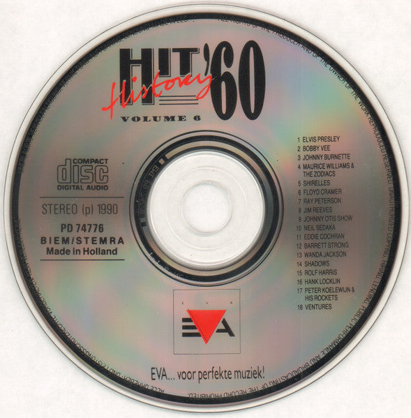 Various : Hit History '60 - Volume 6 (CD, Comp)