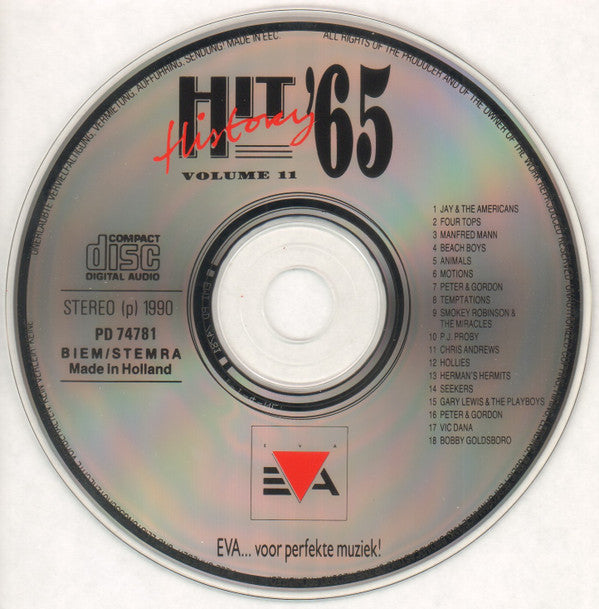 Various : Hit History '65 - Volume 11 (CD, Comp)