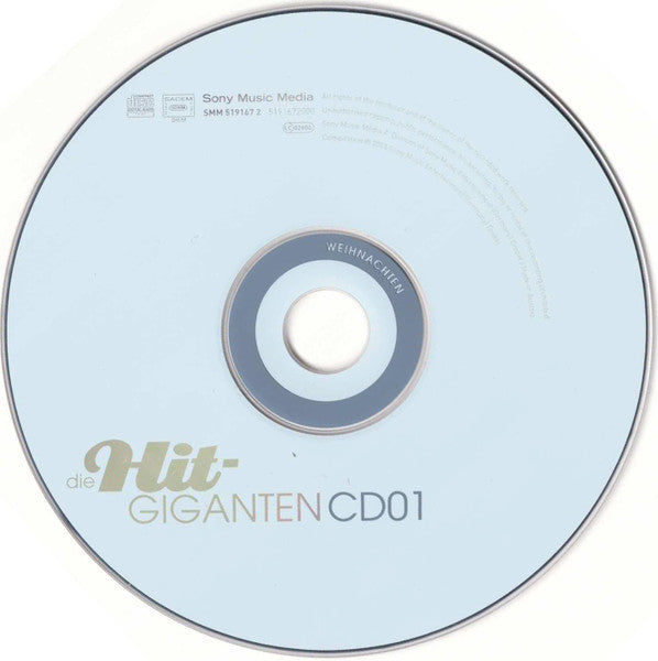 Various : Die Hit-Giganten Weihnachten (2xCD, Comp)