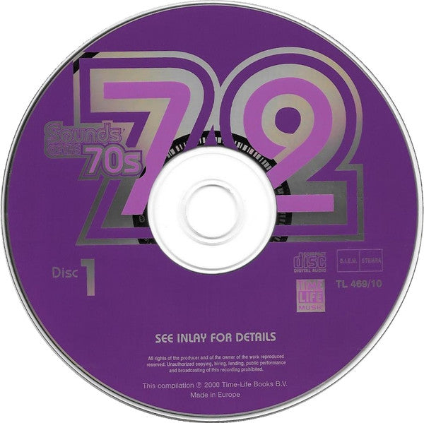 Various : Sounds Of The 70s - 72 (2xCD, Comp)