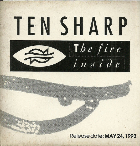 Ten Sharp : The Fire Inside (CD, Album, Promo)