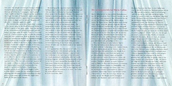 Maria Callas : The One And Only (2xCD, Comp, Ope)