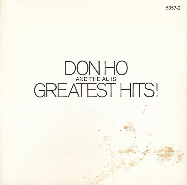 Don Ho And The Aliis : Don Ho's Greatest Hits (CD, Comp)