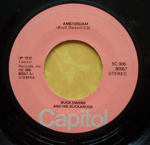 Buck Owens : Amsterdam (7", Single)