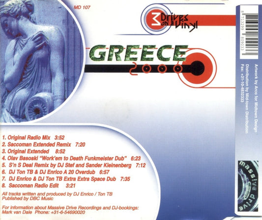 Three Drives : Greece 2000 (CD, Maxi)