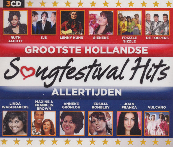 Various : Grootste Hollandse Songfestival Hits Allertijden (3xCD, Comp)