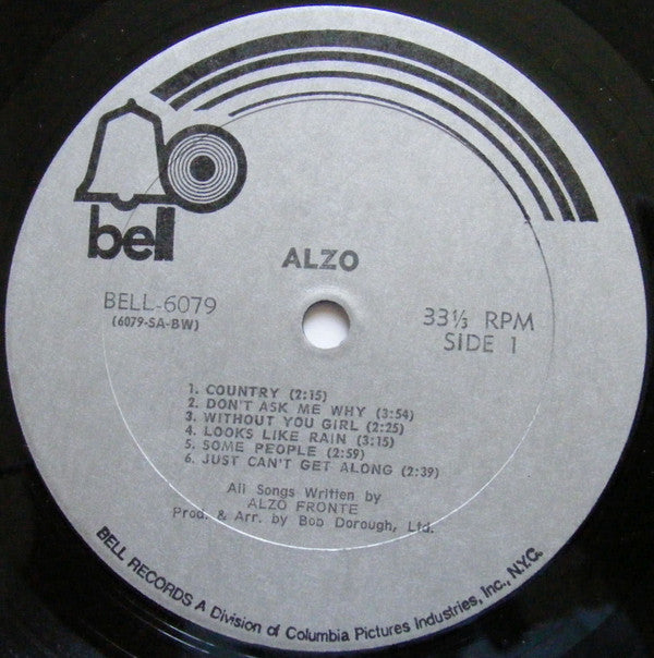 Alzo Fronte : Alzo (LP, Album, RE, Bes)