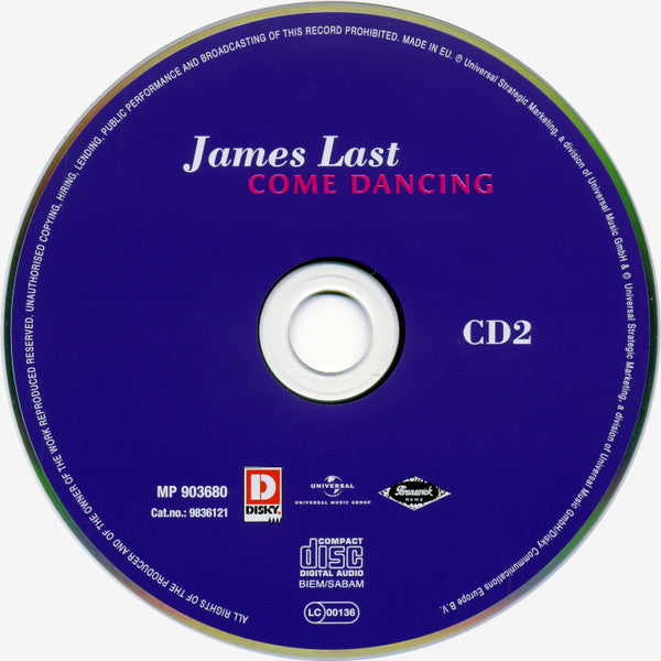James Last : Come Dancing (3xCD, Comp)