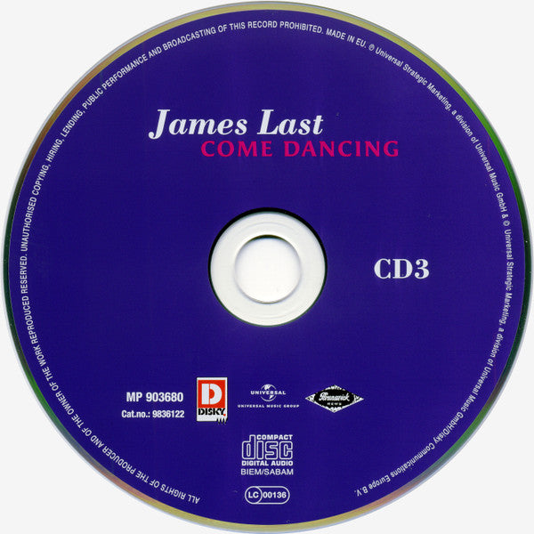 James Last : Come Dancing (3xCD, Comp)