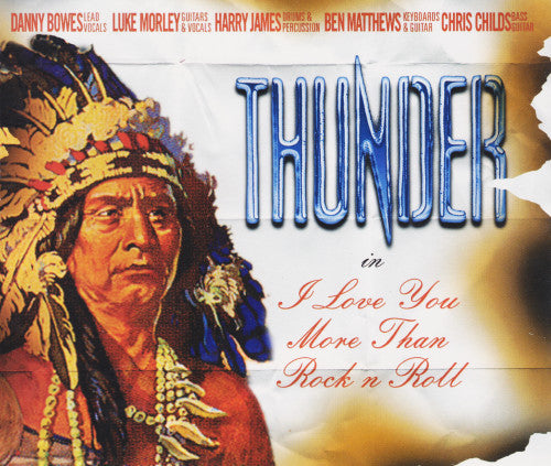 Thunder (3) : I Love You More Than Rock N Roll (CD, Single, CD1)
