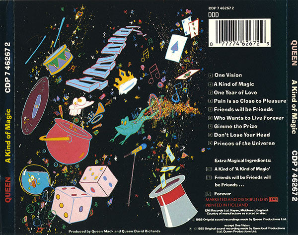 Queen : A Kind Of Magic (CD, Album)