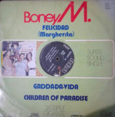 Boney M. : Felicidad (Margherita) (12", Maxi, Yel)
