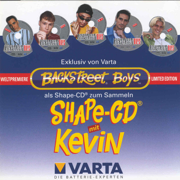 Backstreet Boys : Shape-CD Kevin (CD, Shape, Ltd)