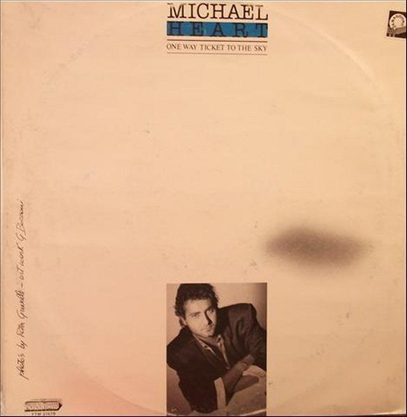 Michael Heart : One Way Ticket To The Sky (12")