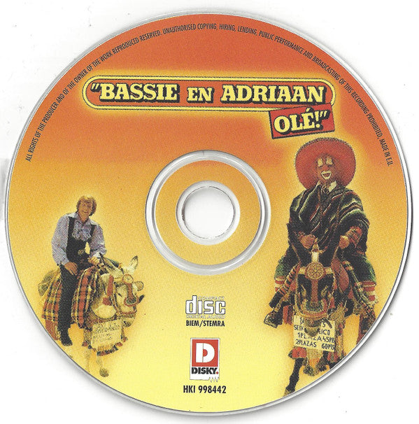 Bassie & Adriaan : Olé! (CD, Album, RE)