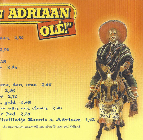 Bassie & Adriaan : Olé! (CD, Album, RE)