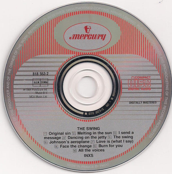 INXS : The Swing (CD, Album, RE)