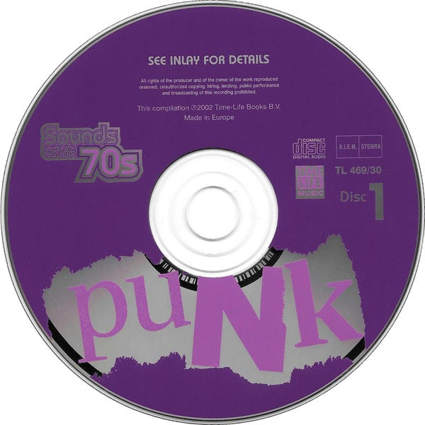 Various : Sounds Of The 70s - Punk (2xCD, Comp)