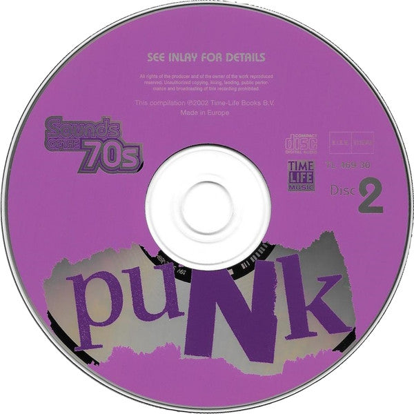 Various : Sounds Of The 70s - Punk (2xCD, Comp)
