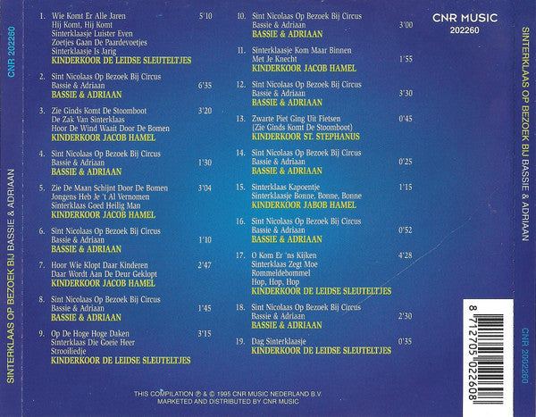 Bassie & Adriaan : Sinterklaas Op Bezoek Bij  (CD, Album)