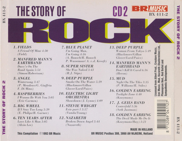 Various : Radio 538 Presents The Story Of Rock 2 (CD, Comp)