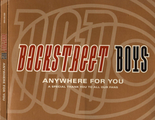 Backstreet Boys : Anywhere For You (A Special Thank You To All Our Fans) (Minimax, Maxi, Ltd, Eco)
