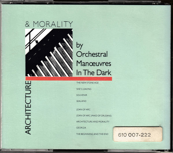 Orchestral Manoeuvres In The Dark : Architecture & Morality (CD, Album, RE)