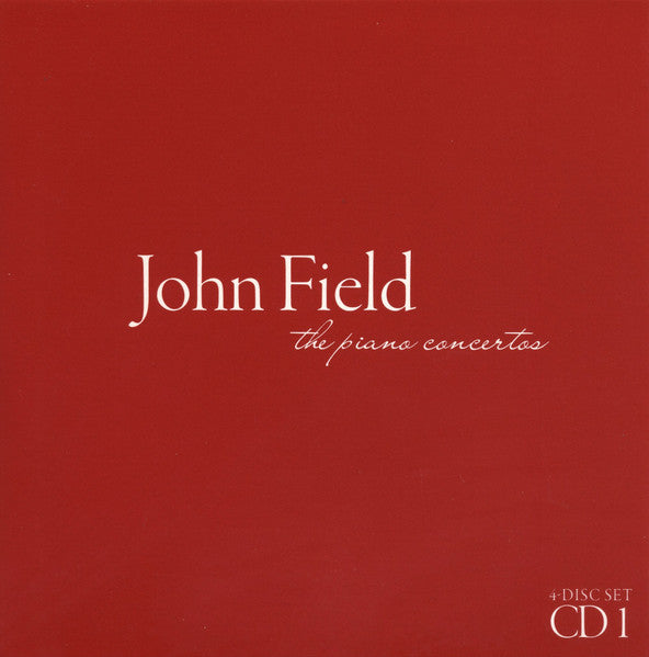 John Field (2) - Míċeál O'Rourke, London Mozart Players, Matthias Bamert : The Piano Concertos (4xCD, Comp, RM + Box)
