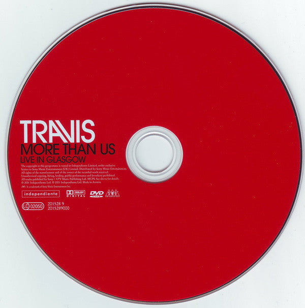 Travis : More Than Us (Live In Glasgow) (DVD-V)