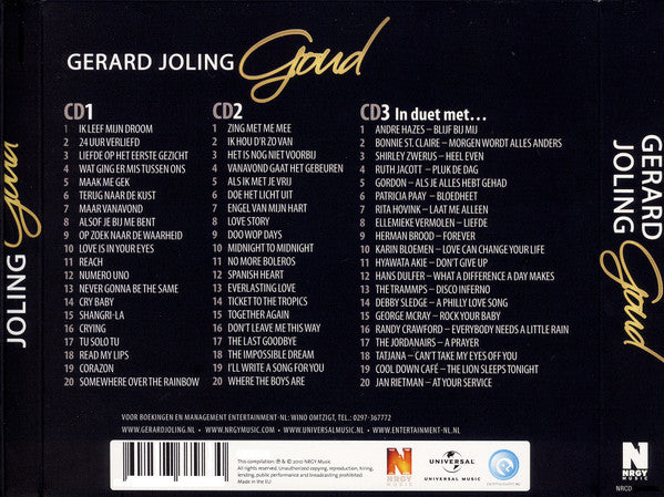Gerard Joling : Goud (3xCD, Album, Comp)