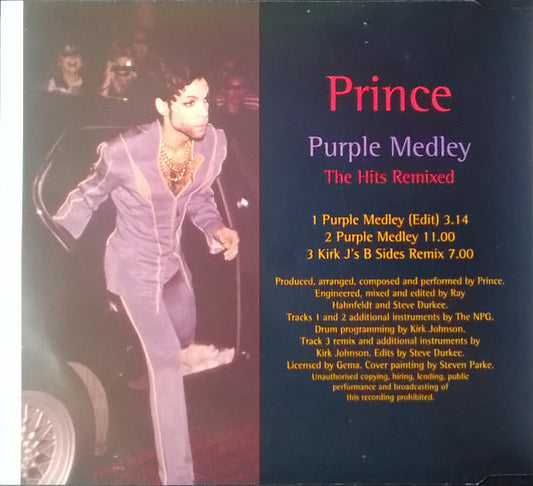Prince : Purple Medley (CD, Single)