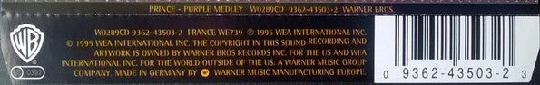 Prince : Purple Medley (CD, Single)