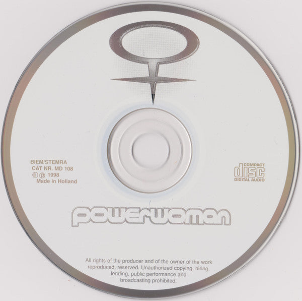 Mark Van Dale With Enrico : Power Woman (CD, Maxi)