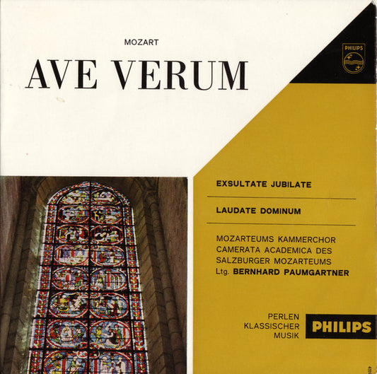 Wolfgang Amadeus Mozart : Ave Verum (7")