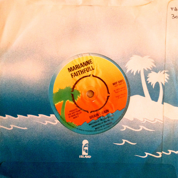 Marianne Faithfull : The Ballad Of Lucy Jordan (7", Single)