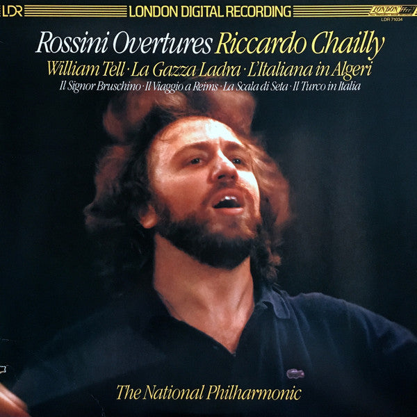 Riccardo Chailly, National Philharmonic Orchestra, Gioacchino Rossini : Overtures (LP)