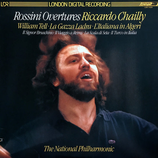 Riccardo Chailly, National Philharmonic Orchestra, Gioacchino Rossini : Overtures (LP)
