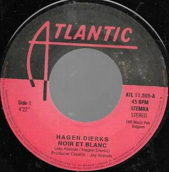 Hagen Dierks : Noir Et Blanc (7")
