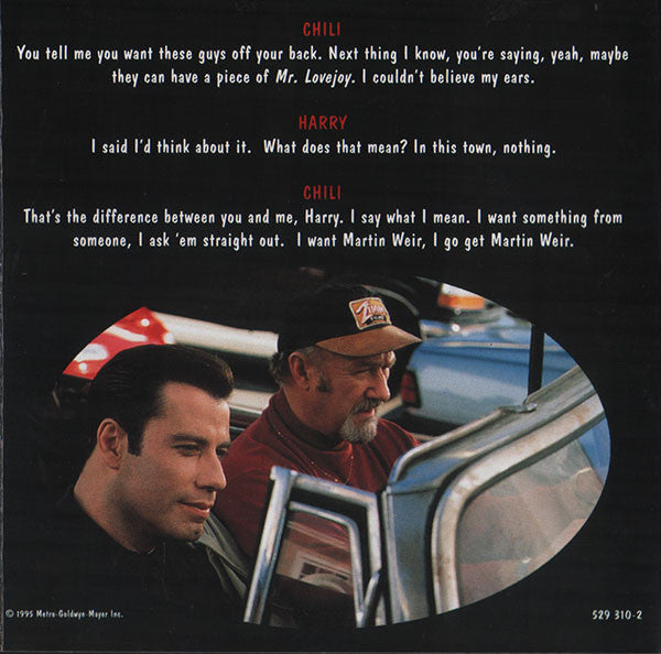 Various : Get Shorty (Original MGM Motion Picture Soundtrack) (CD, Comp)