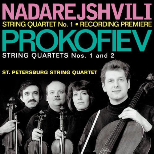 Zurab Nadarejshvili / Sergei Prokofiev, St. Petersburg String Quartet : String Quartet No. 1; String Quartet Nos. 1 And 2 (CD, Album)