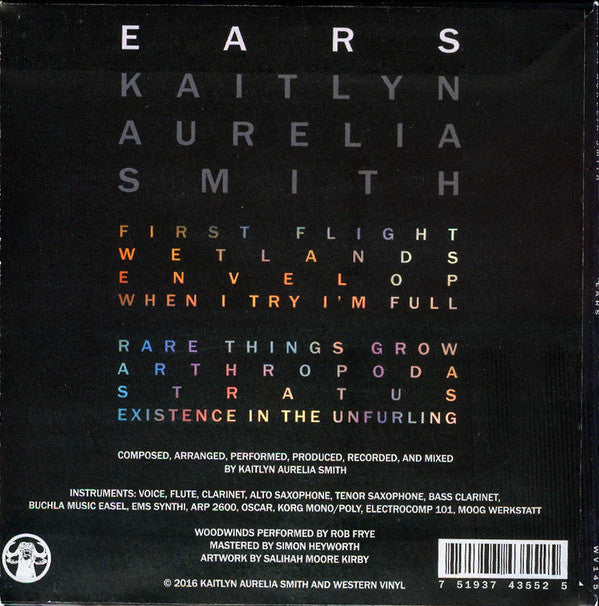 Kaitlyn Aurelia Smith : Ears (CD, Album)