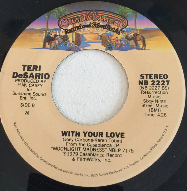 Teri DeSario With KC (4) : Yes, I'm Ready (7", Single, 26 )