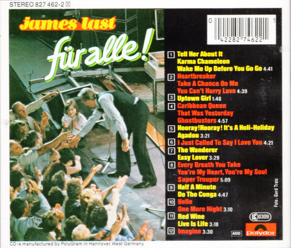 James Last : Für Alle! (CD, Album, RE)